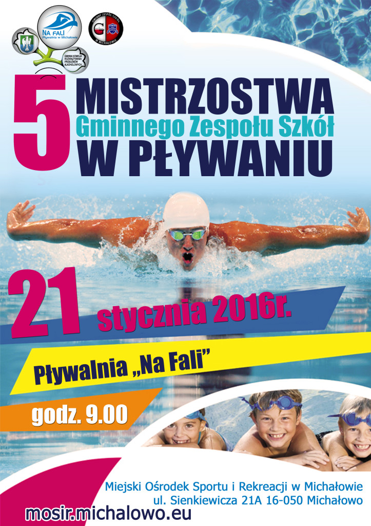 Mistrzostwa Gminnego Zespołu Szkół w pływaniu