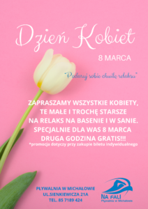 informacja o dniu kobiet na basenie