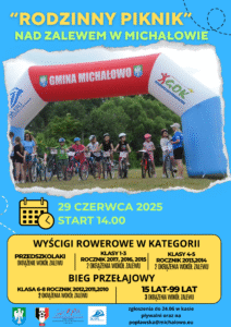 plakat informujący o pikniku